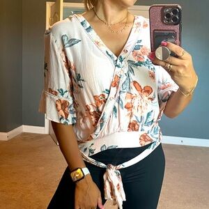 Short almost crop top. Good condition